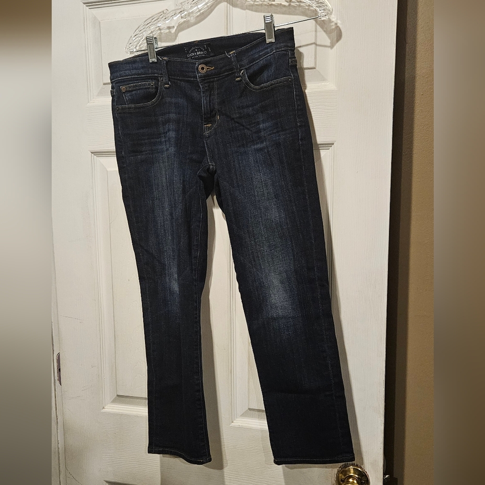 LUCKY BRAND CROP JEANS